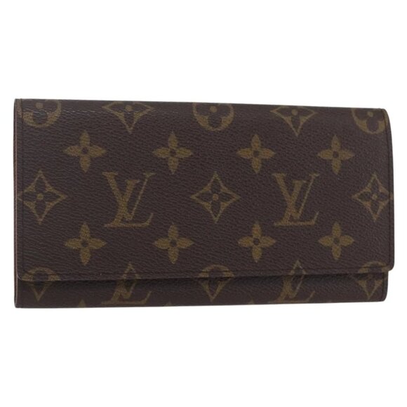 AUTHENTIC LOUIS VUITTON Monogram Porte Yen 3 Credit Long Wallet bst288-120625 - Picture 2 of 15